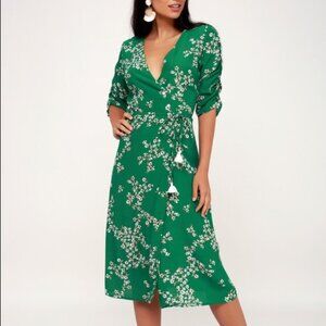 Faithfull the Brand Marie Anne Floral Midi Dress